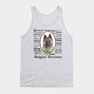 Belgian Tervuren Traits Tank Top